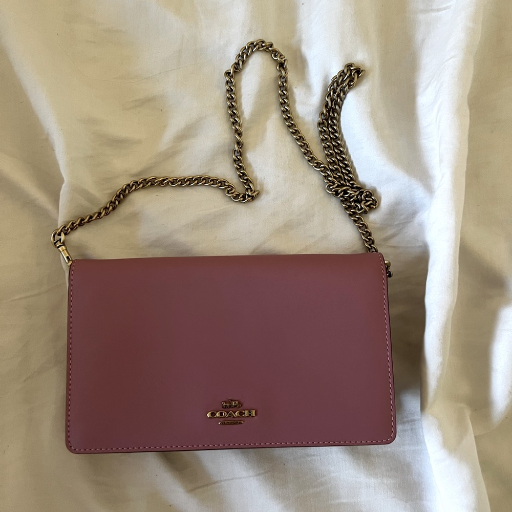 Gorgeous pink coach purse